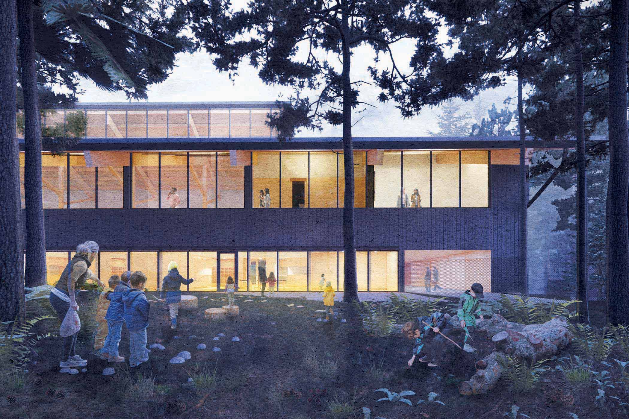 University daycare construction project management