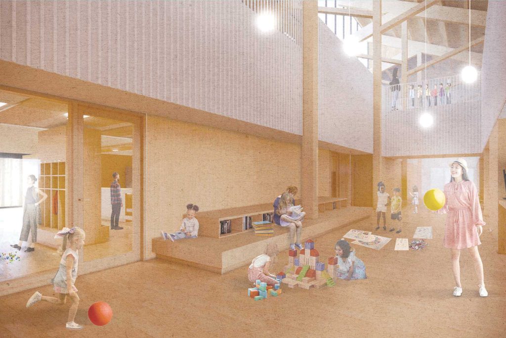 University daycare construction project management