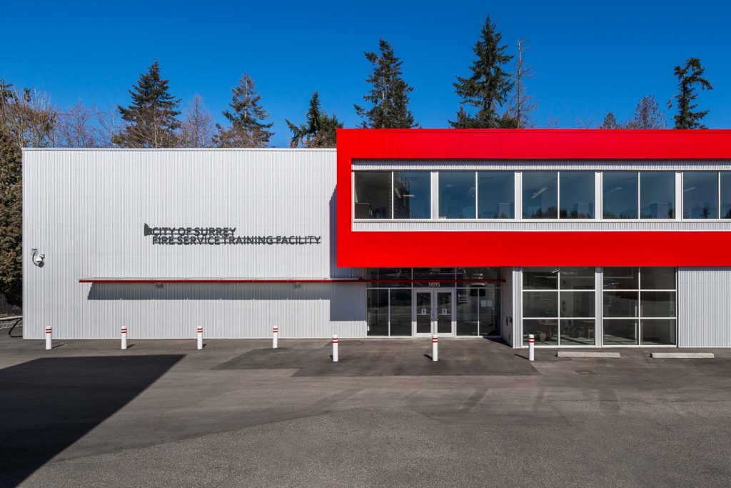 Fire training centre construction project management