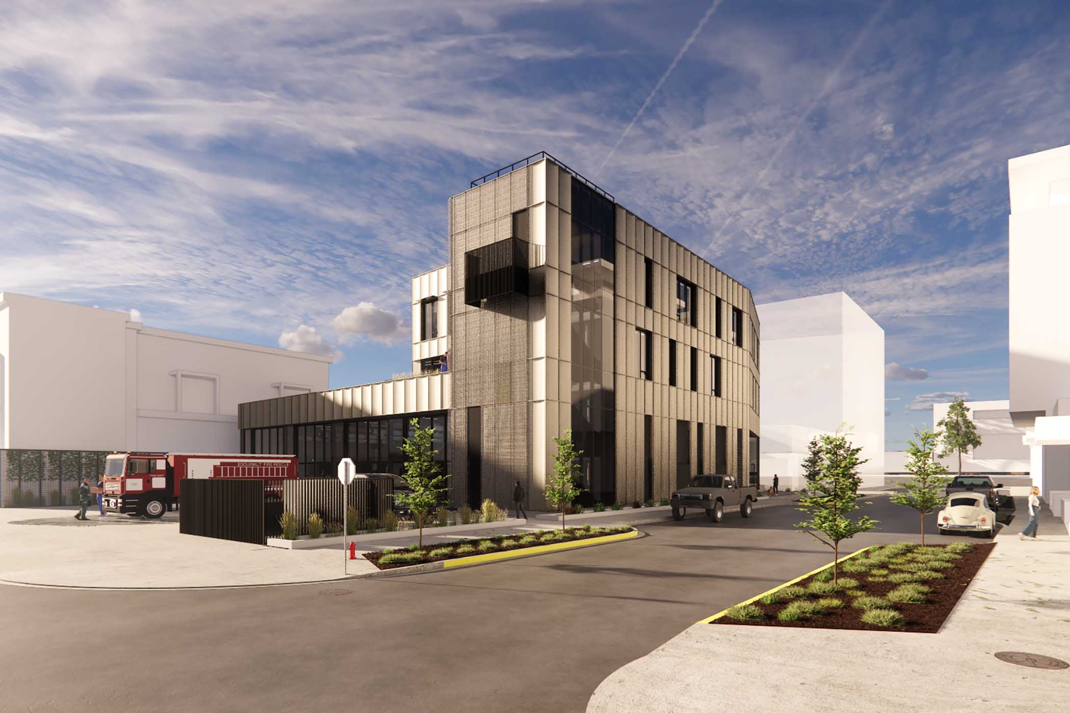 Municipal office construction project management