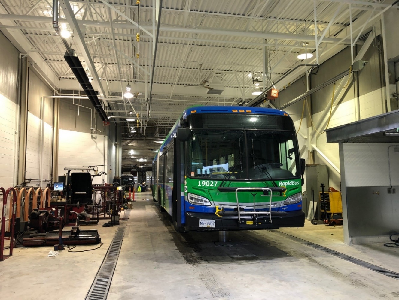 Project management for seismic upgrade to Translink Burnaby Transit Centre
