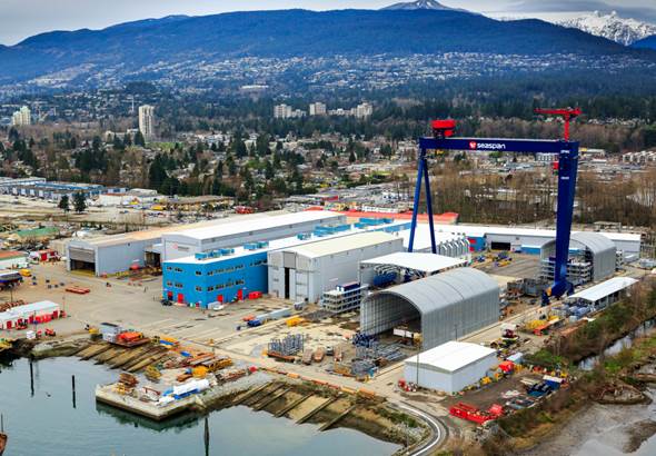 Core Project Management for new welding training centre at Seaspan’s Vancouver Shipyards site in North Vancouver.
